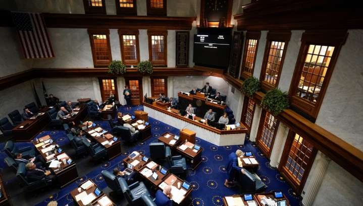 Indiana redistricting bill clears committee, heading to full Senate vote