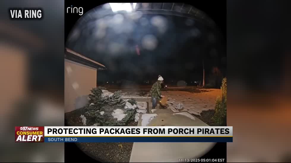 A rise in holiday purchases means a rise in porch pirates