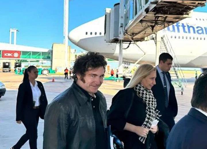 Milei acompaña a Corina Machado a recibir el Nobel de la Paz