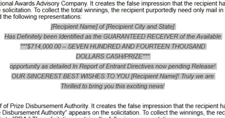 Court allows extradition of accused sweepstakes fraudster