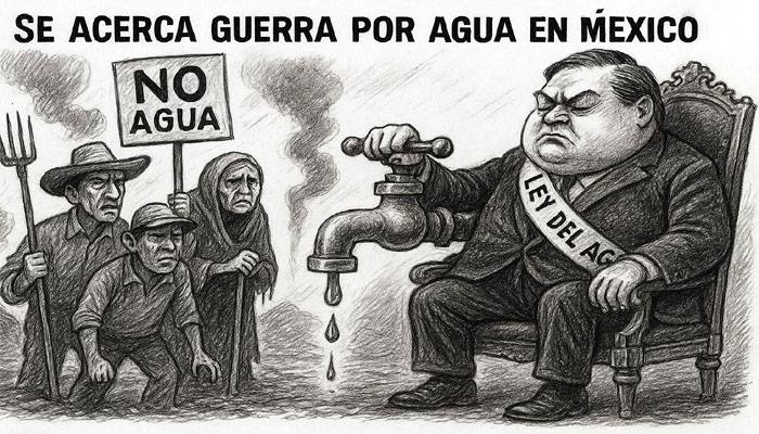 Se acerca guerra por agua en México