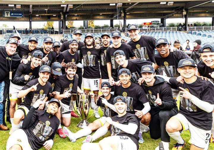 Riverhounds SC will have to wait to hang championship banner in 2026 season