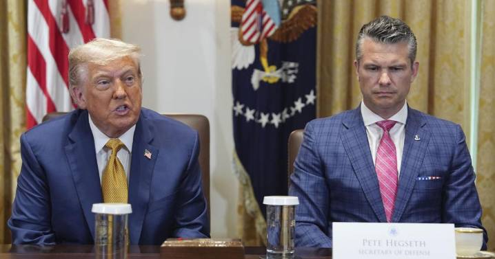 Hegseth defends strikes on alleged cartel boats, says Trump can order use of force 'as he sees fit'