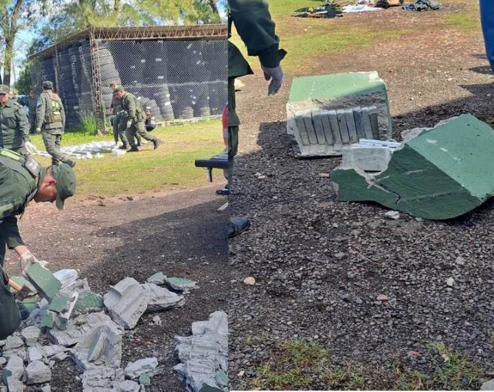 Narco que chocó a gendarme llevaba cocaína en asientos