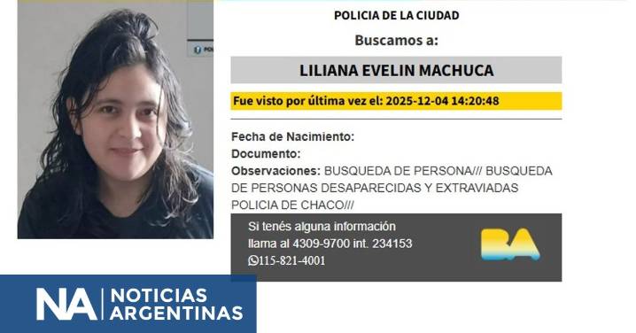 Buscan a una joven que despareció luego de viajar desde Chaco a Retiro