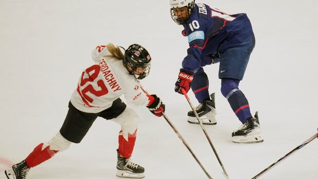 Edmonton's Danielle Serdachny brings her Olympic hockey hopes home in Rivalry Series