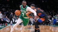 Celtics hold off late Knicks charge to win  rematch of East semifinal