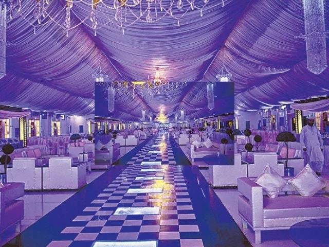 One dish, laudspeaker violations: 14 wedding venues sealed, nine arrested in Lahore