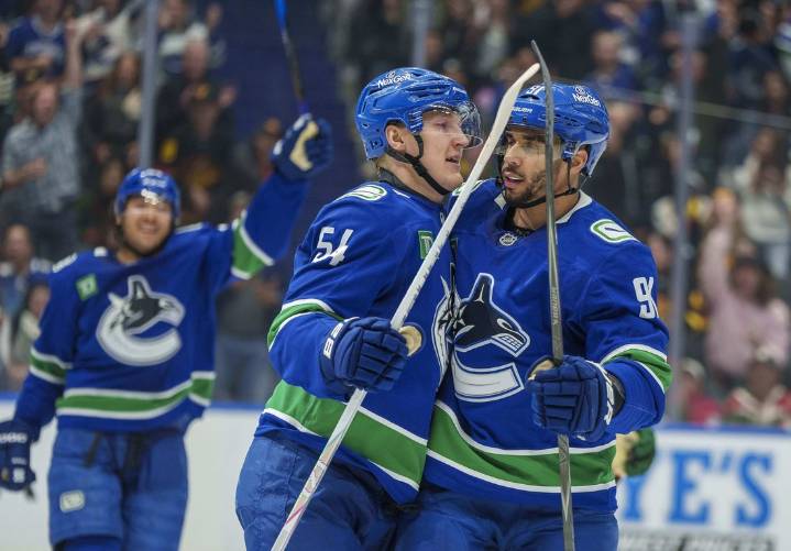 Deadspin | Canucks look to build off young players' success vs. Red Wings