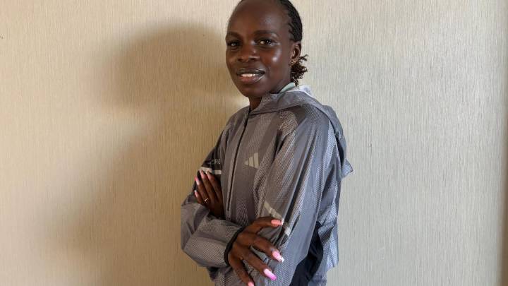 Peres Jepchirchir: “¿El récord de 2:10? No puedo correr tan rápido