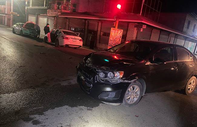 Ocasiona choque en la zona centro