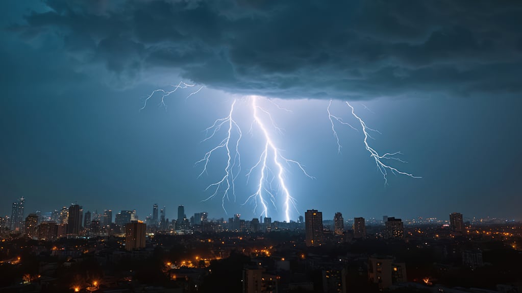 Hay alerta amarilla por tormentas en 10 provincias para hoy, jueves 11 de diciembre
