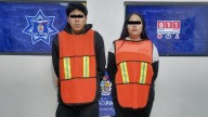 Arrestan a pareja acusada de asaltar a compradores en Lote Bravo