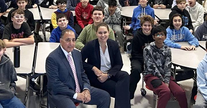 NCMS students learn about first amendment rights