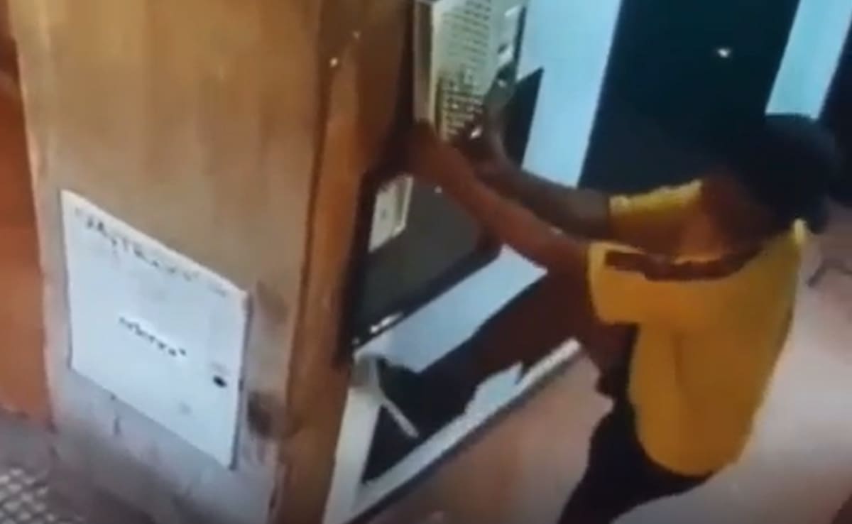 Una pareja salió a robar con su hijo y se llevaron un portero eléctrico de un edificio