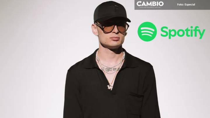 México haciéndose presente: Peso Pluma dentro del top 5 latino en Spotify Wrapped 2025