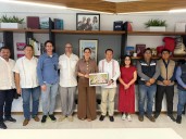 Se reúne Estefanía Mercado con representantes de la Conavi para aterrizar proyecto de 2,224 viviendas en Playa del Carmen