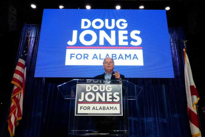 CAMPAIGN 2026: Democratic former U.S. Senator Doug Jones launches campaign for Alabama governor