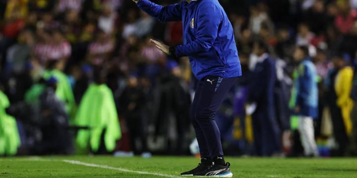 “Nadie va a opacar su gran recorrido”, Gabriel Milito respalda a Chicharito por penal fallado