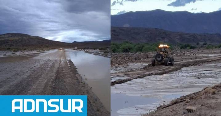 08:32 Temporal en Chubut: un pueblo quedó aislado por un aluvión de agua y barro