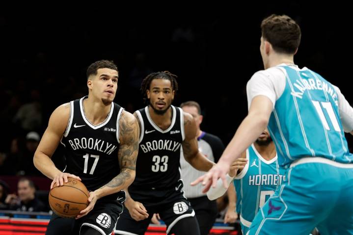 The Nets went big — really big — and found a lineup worth exploring