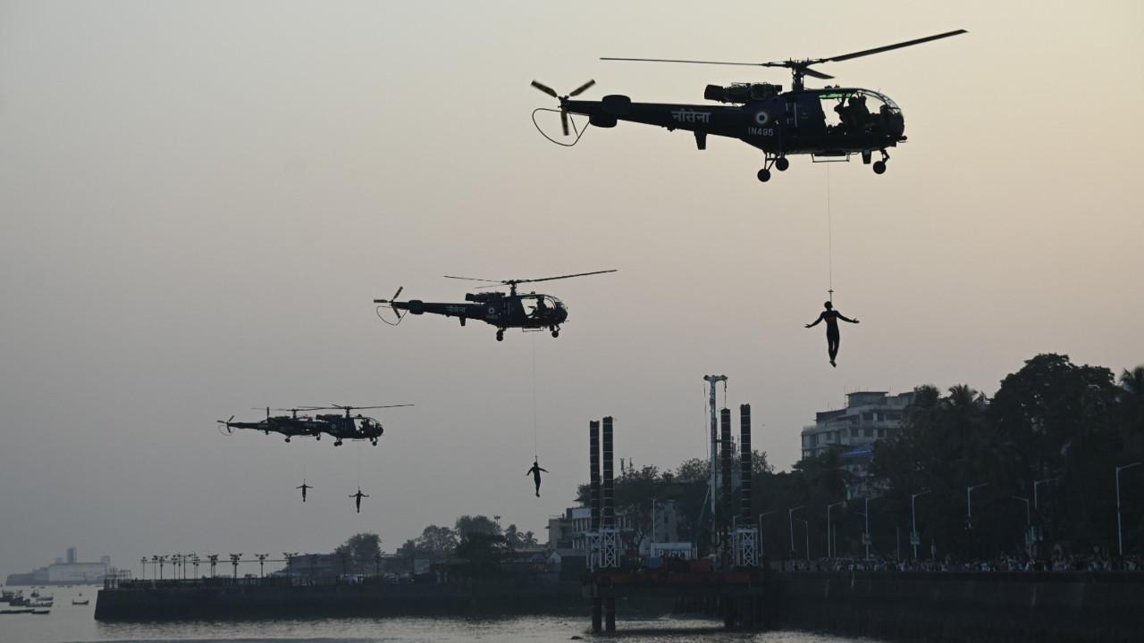 IN PHOTOS: Indian Navy showcases strength and heritage at Gateway of India