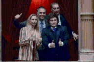 Con la presencia de Milei, juraron los diputados electos