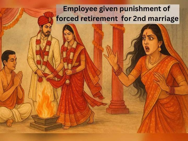Second marriage without divorcing first wife: AP High Court upholds punishment of forced retirement for employee