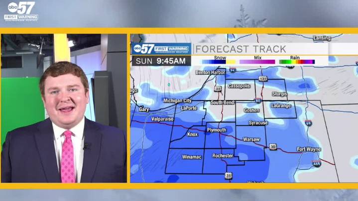 Frigid Friday followed up by snowy Sunday