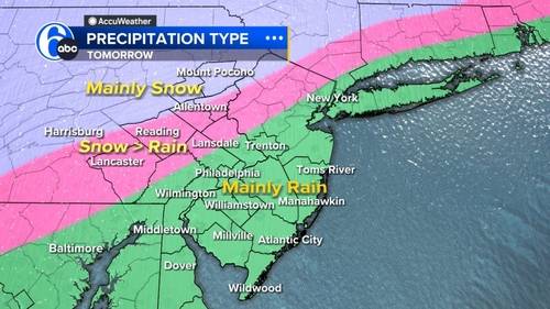 State of Emergency declared in parts of NJ  ahead of season's 1st major winter storm