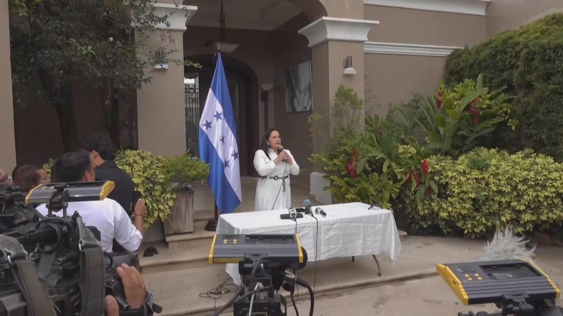 Wife of former Honduras President Hernández thanks Trump for husband's prison release