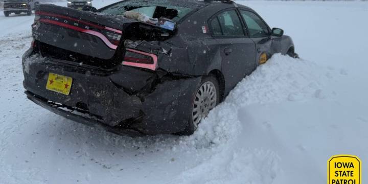 Iowa State Patrol responds to over 800 calls for service over weekend storm