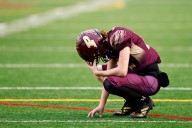 Mistakes, Strasburg’s dominant line play send Poquoson to defeat in state semifinals