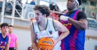 El Unicaja acarició el triunfo en Barcelona (62-61) en Liga U22: fotos y crónica del partido