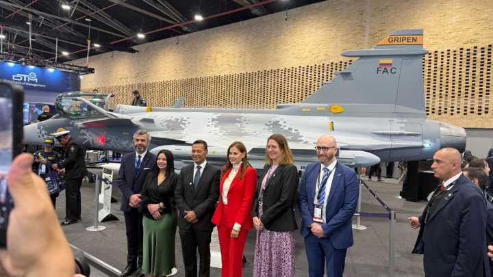 Saab, fabricante de los cazas Gripen, descarta participación de la primera dama e intermediarios privados
