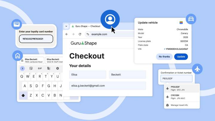 Chrome is supercharging autofill to speed you through this holiday season