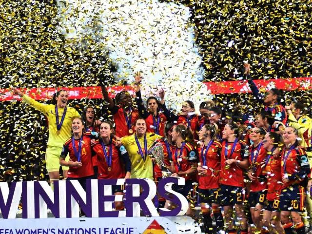 Spain win Nations League title second time