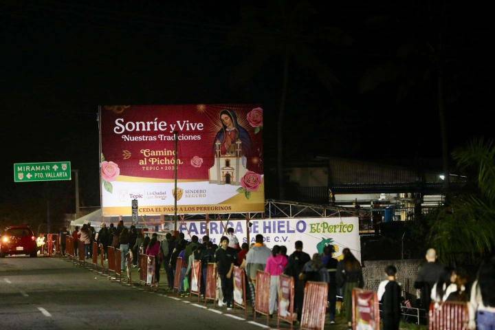 Gobierno de Tepic refuerza operativo de seguridad y servicios rumbo al santuario de El Pichón