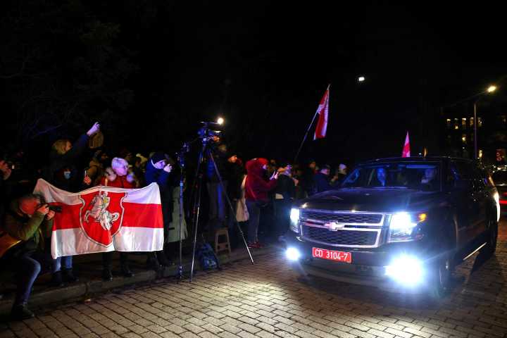 Belarus releases 123 prisoners in agreement with US, including Nobel Prize winner