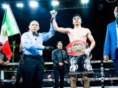 'Chapulín' Salas se alza como nuevo campeón de peso gallo