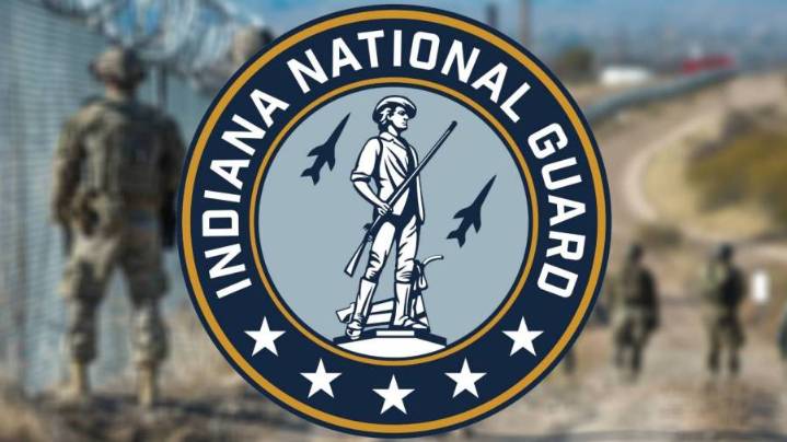 300 Indiana National Guard soldiers arrive in Washington D.C.