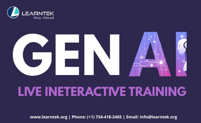 GENERATIVE AI Course Starting on Mon, Jan 5, 26