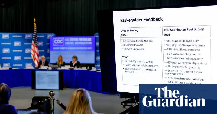 CDC advisers delay vote on restricting infant hepatitis B vaccinations in tense meeting