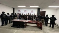 Detienen a 12 del CJNG en Chiapas; en Sinaloa desmantelan laboratorio