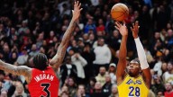 Raptors fall to Lakers on Hachimura buzzer-beater; LeBron point streak comes to an end