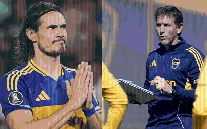 Úbeda se plantó con Cavani y sorprende a Boca: «Lo decidió»
