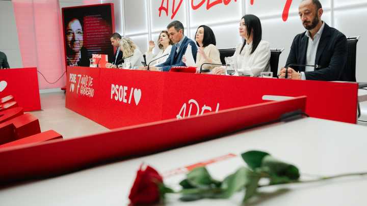 Sánchez elude comentar en la ejecutiva del PSOE la entrada en prisión de Ábalos