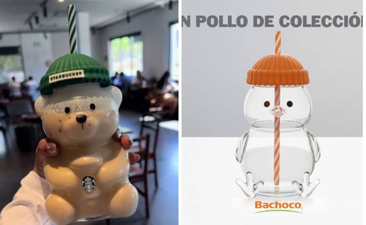 Desde Lala hasta Bachoco: marcas se suman al trend del vaso Bearista de Starbucks