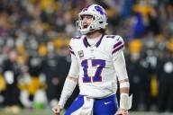 Josh Allen sets career mark for rushing TDs in Bills win