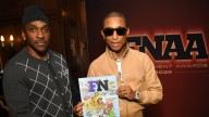 Pharrell, Coco Gauff, Gayle King and More Backstage at the Footwear News Achievement Awards 2025 [PHOTOS]